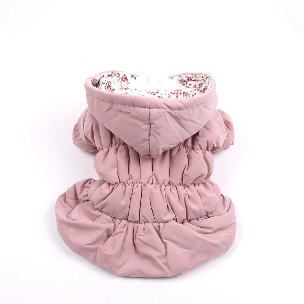 Warm Winter Outfit Coat Hoodie for Dogs and Cats