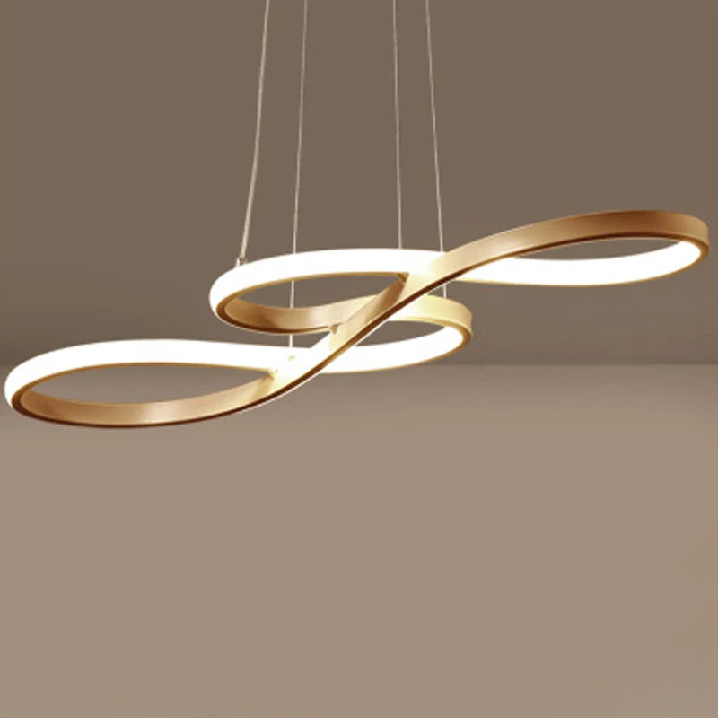 Modern Minimalist Dimmable LED Pendant Chandelier Light