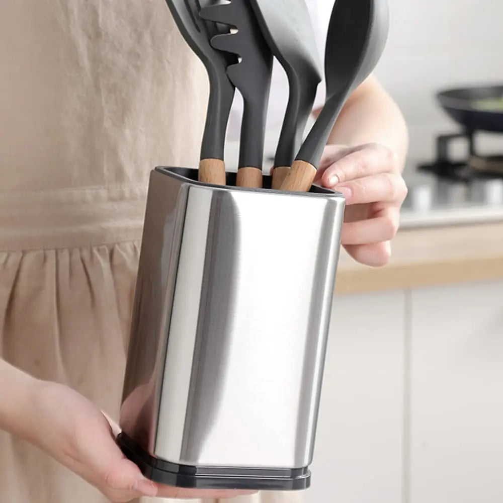Kitchen Utensil Holder Countertop Spatula Spoon Storage Organizer
