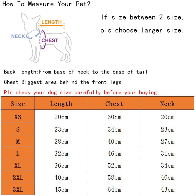 Warm Winter Outfit Coat Hoodie for Dogs and Cats