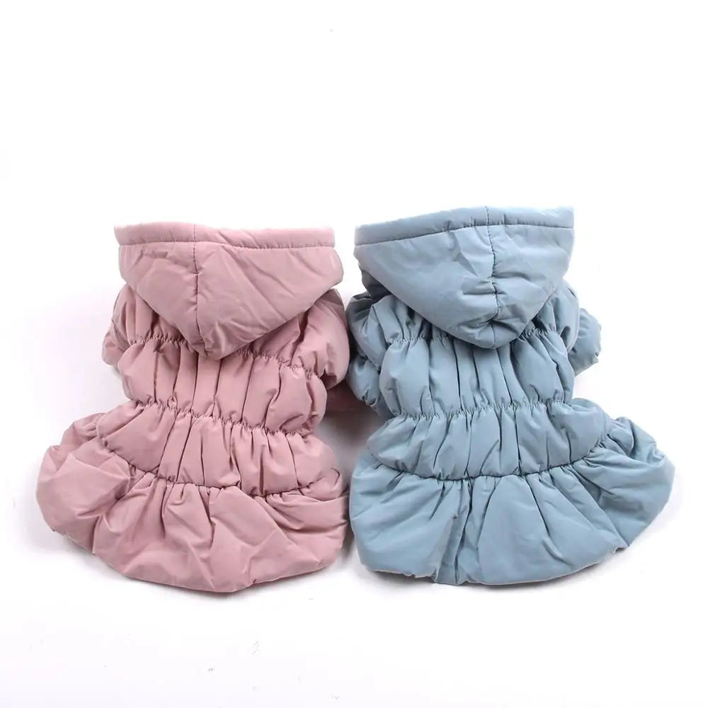 Warm Winter Outfit Coat Hoodie for Dogs and Cats