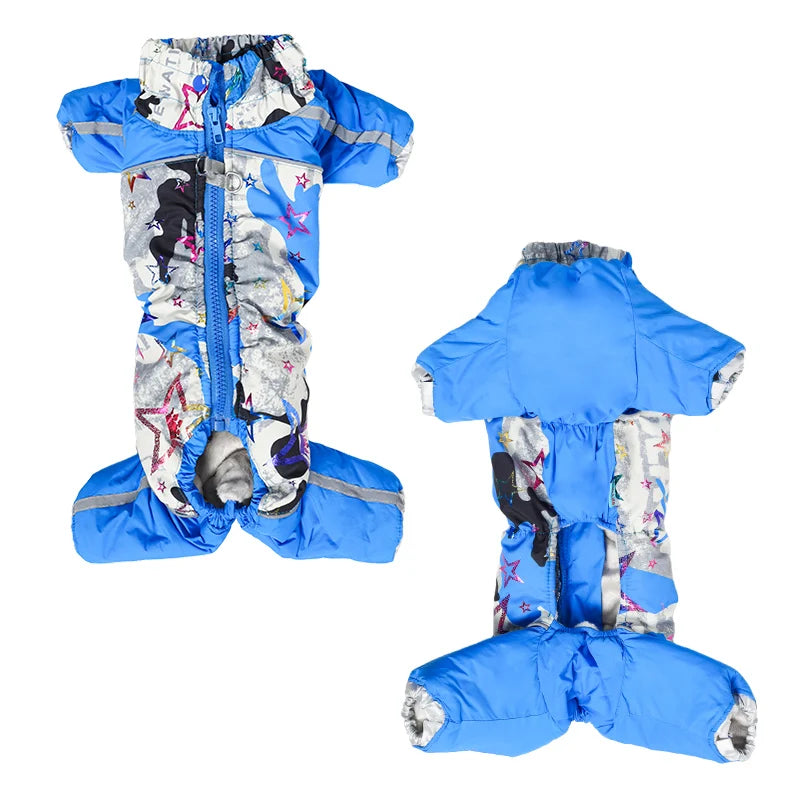 Luxury Dog Winter Jacket Warm Zipper Coat for Small to XXL Dogs and Cats