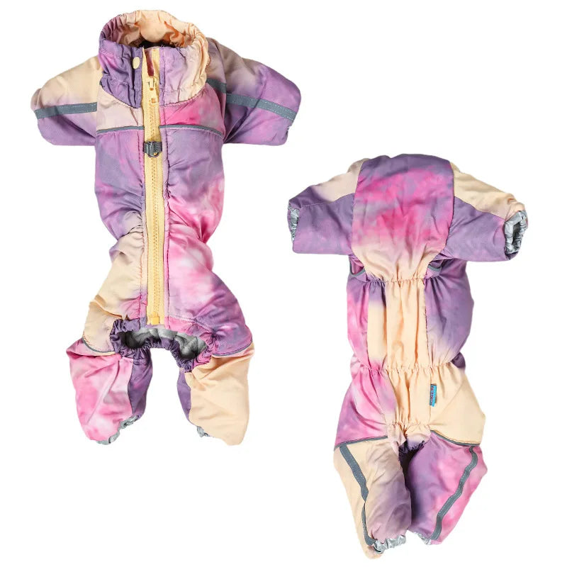 Luxury Dog Winter Jacket Warm Zipper Coat for Small to XXL Dogs and Cats