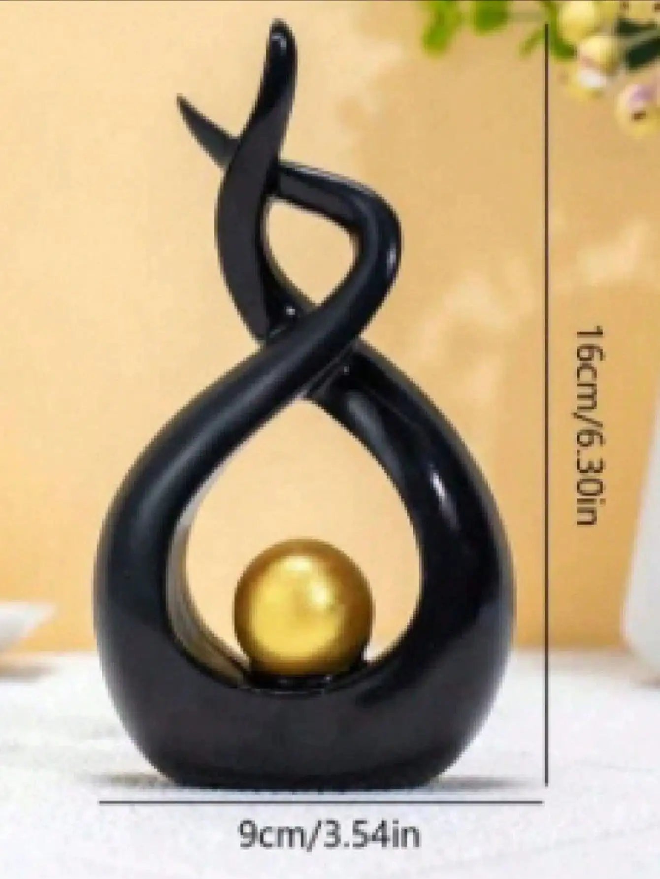 Nordic Ceramic Figurine Home Decor Statue for Living Room Desk