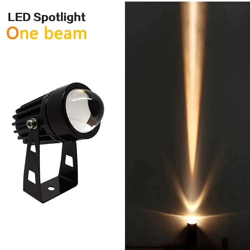 Outdoor LED Wall Light 9W 12W RGB Waterproof Landscape Lamp IP66