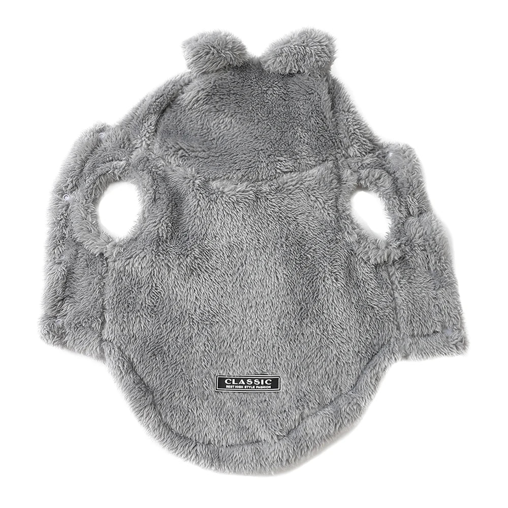 Soft Fleece Dog Hoodie Coat Warm Jacket for Small Medium Dogs and Cats
