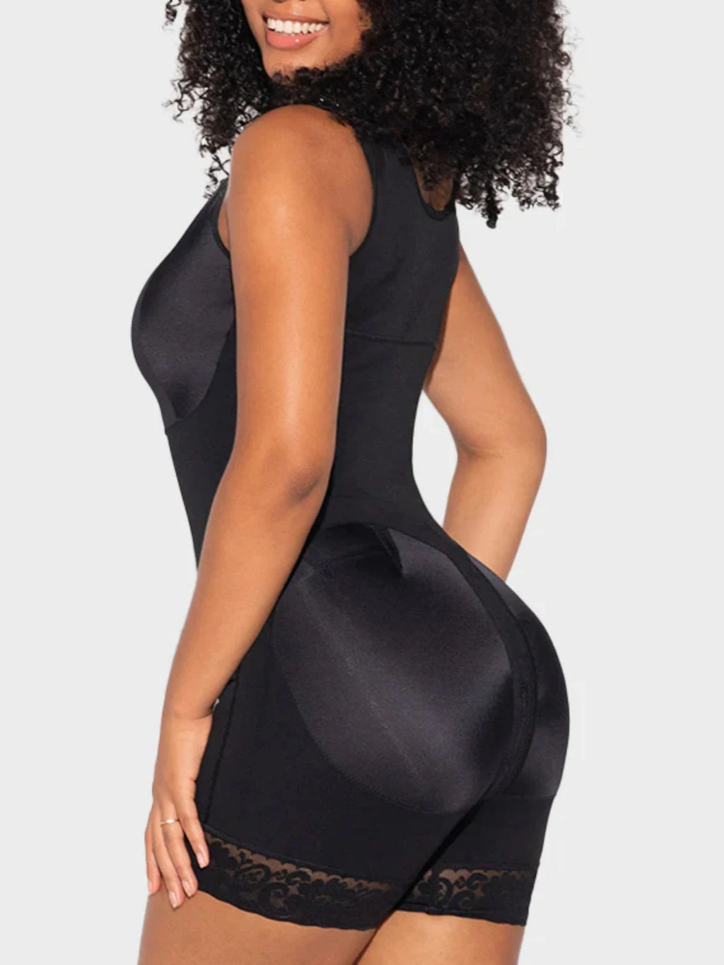 Womens Waist Cincher Bodysuit Shapewear Tummy Control Butt Lifter