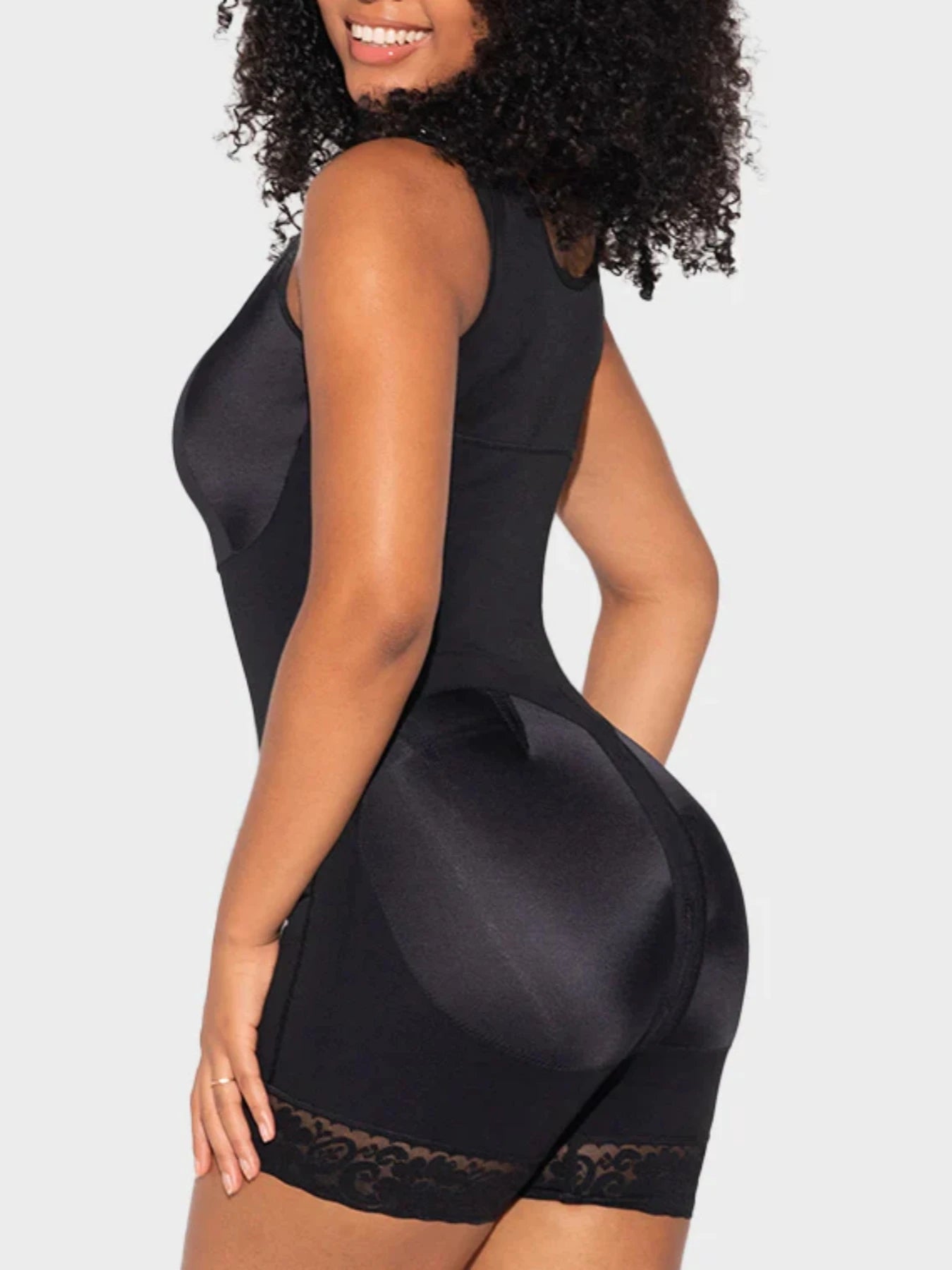 Womens Waist Cincher Bodysuit Shapewear Tummy Control Butt Lifter
