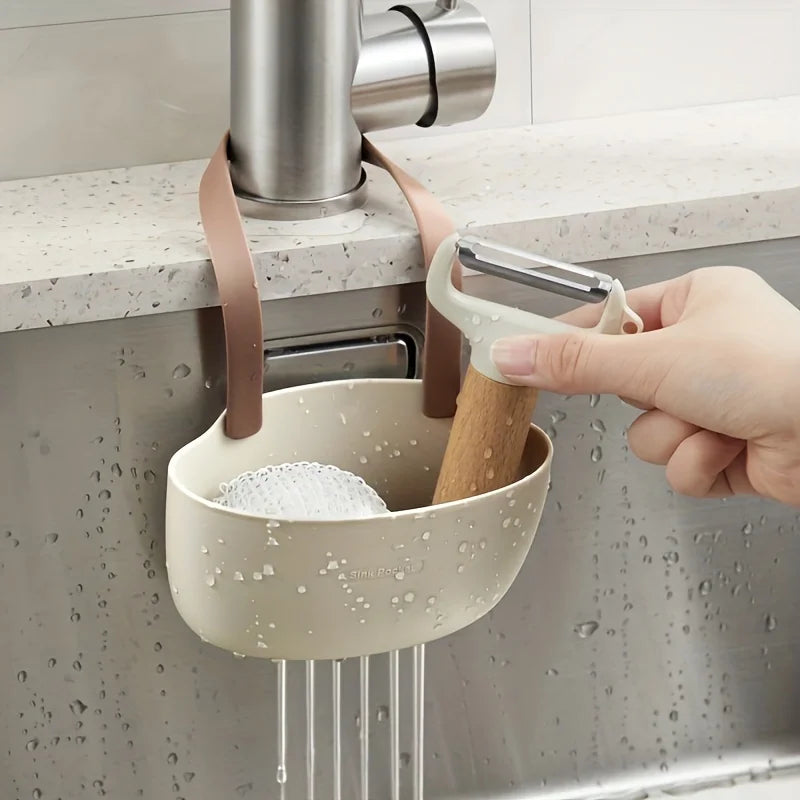Multifunctional Kitchen Draining Rack Countertop Storage Organizer