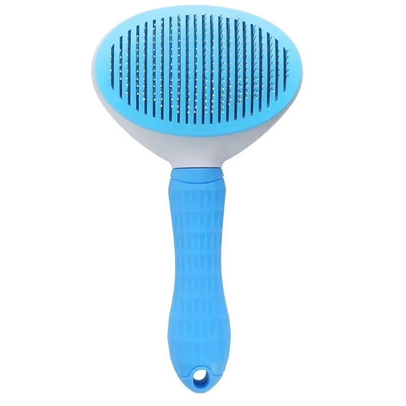 Self Cleaning Pet Grooming Brush Dog Cat Hair Remover Comb