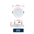 LED Recessed Ceiling Downlight 5W 9W 12W 15W 18W Round Panel Light