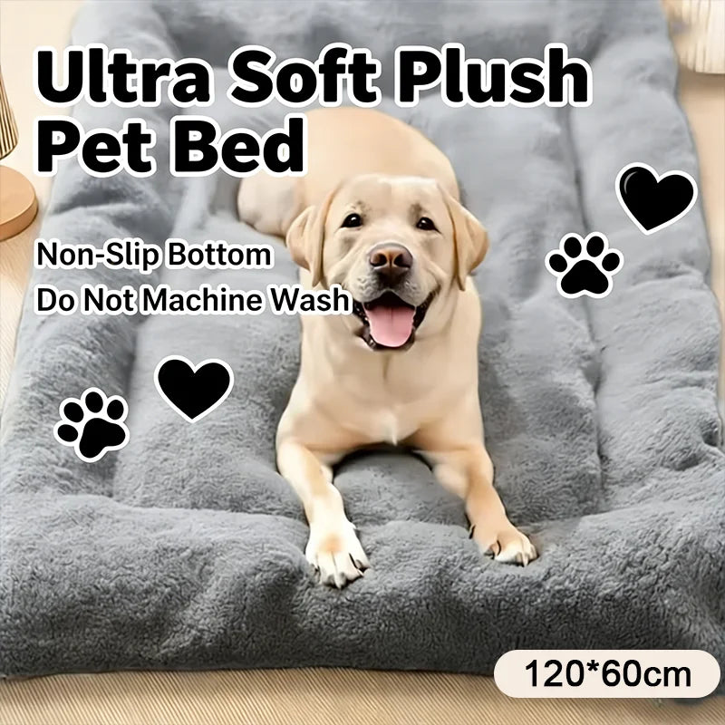 Premium Sofa Style Pet Bed Ultra Plush Mat for Large Cats and Dogs