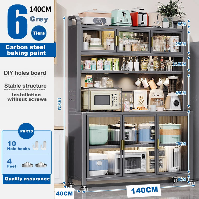 Countertop Organizer Kitchen Pantry Storage Shelf for Home Office