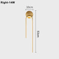 Modern LED Wall Sconce Indoor Light for Living Room Bedroom Bedside