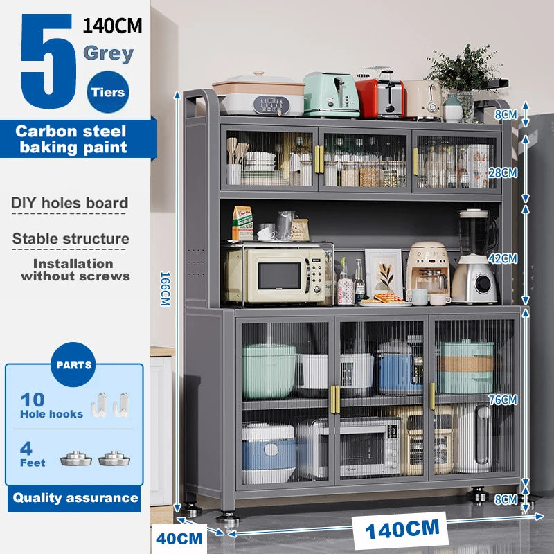 Countertop Organizer Kitchen Pantry Storage Shelf for Home Office