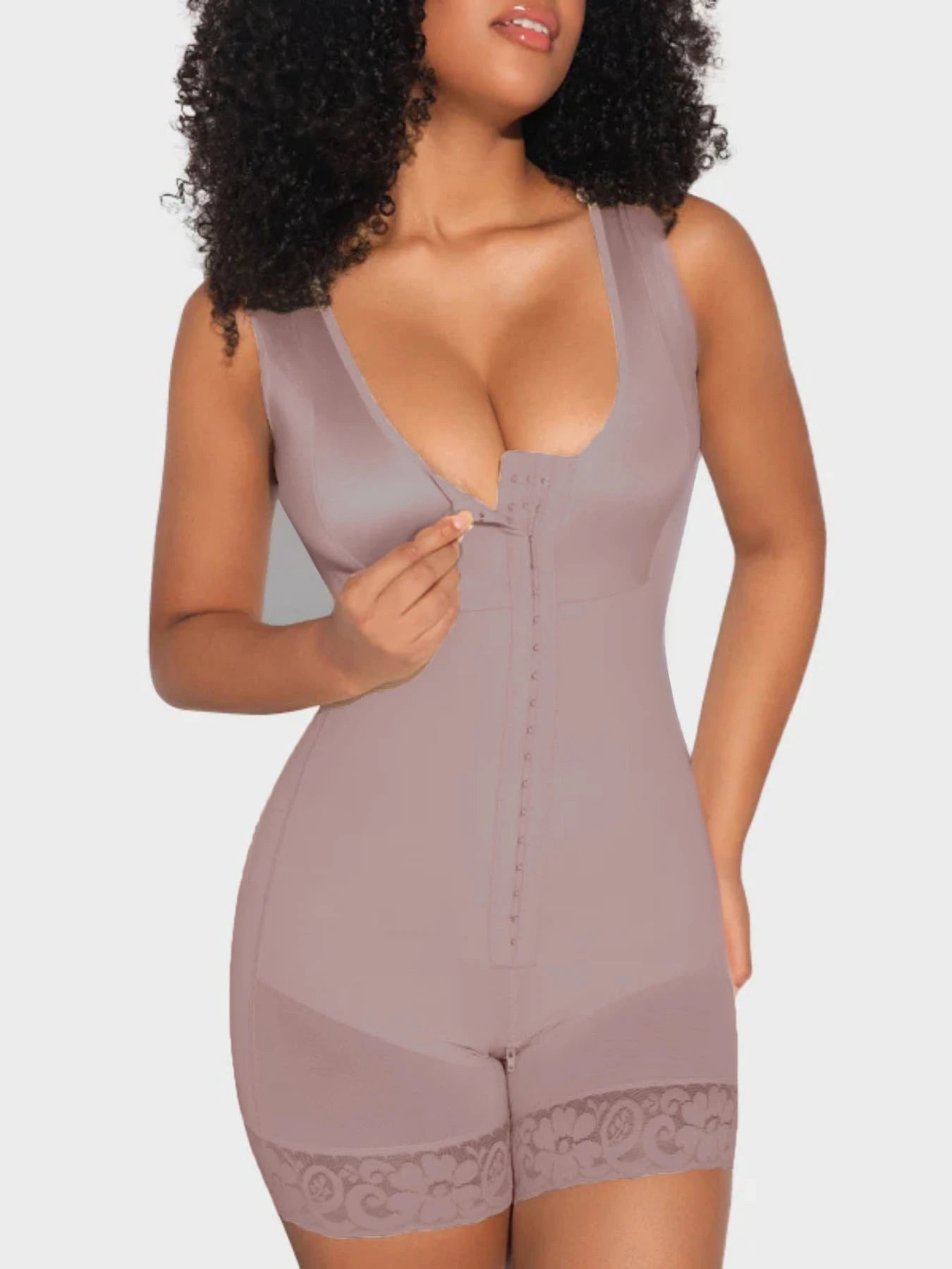 Womens Waist Cincher Bodysuit Shapewear Tummy Control Butt Lifter