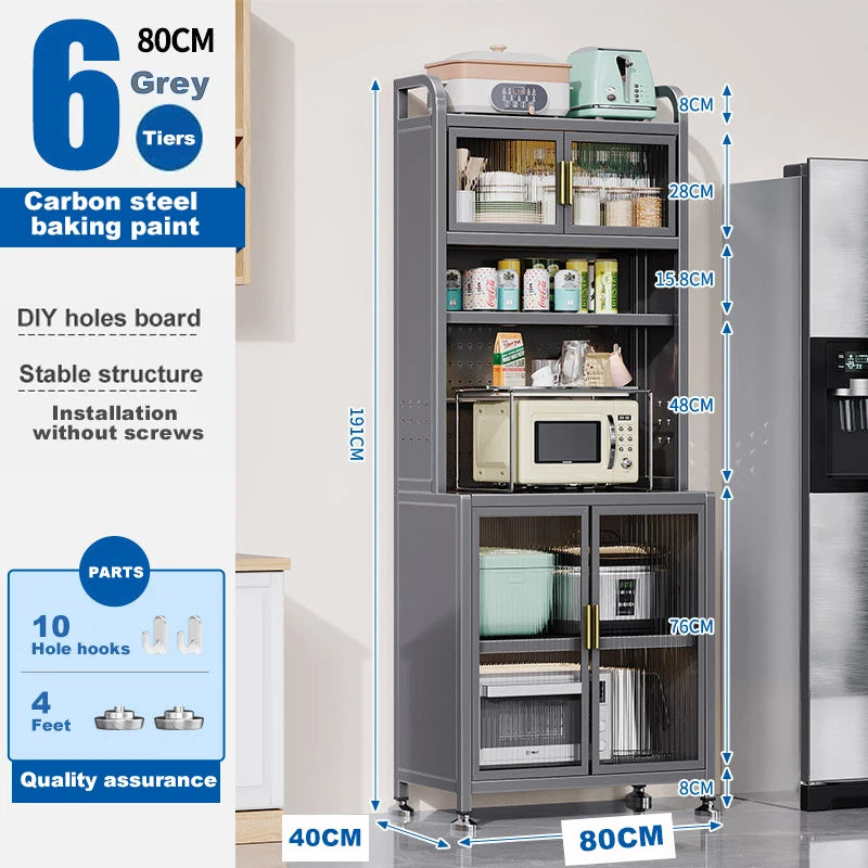 Countertop Organizer Kitchen Pantry Storage Shelf for Home Office