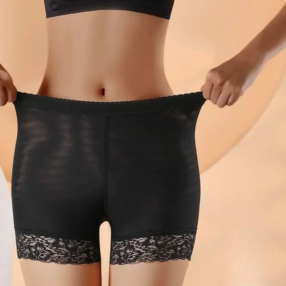 Womens Lace Shapewear Panties Hip Enhancer Breathable Body Shaper