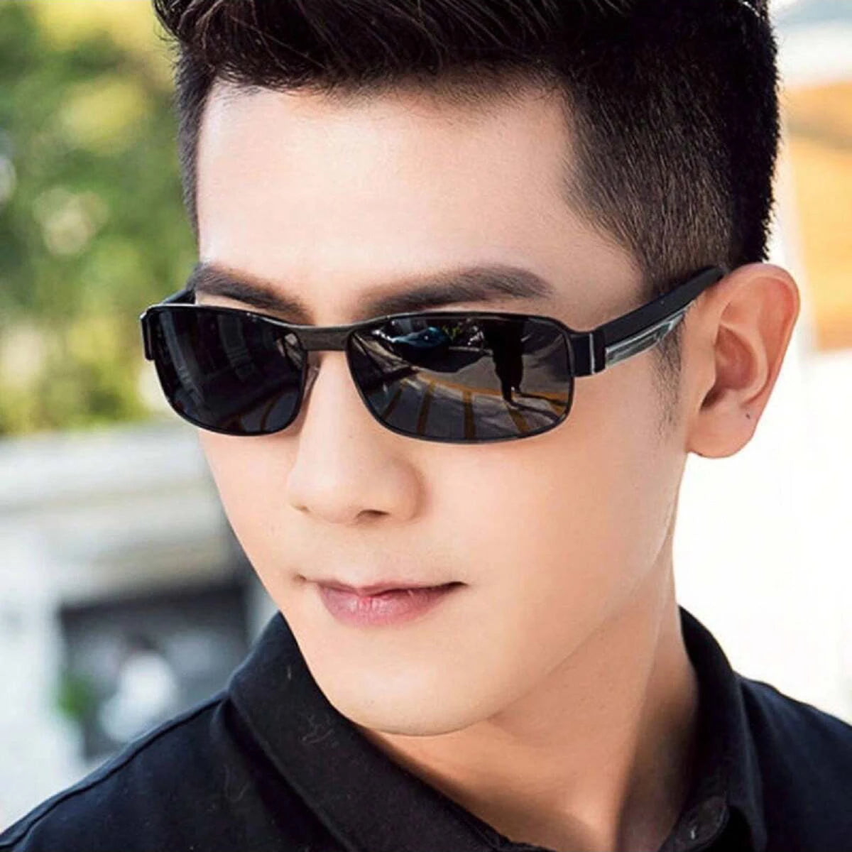 Polarized Anti UV Sunglasses for Men Driving Fishing Day Night Vision