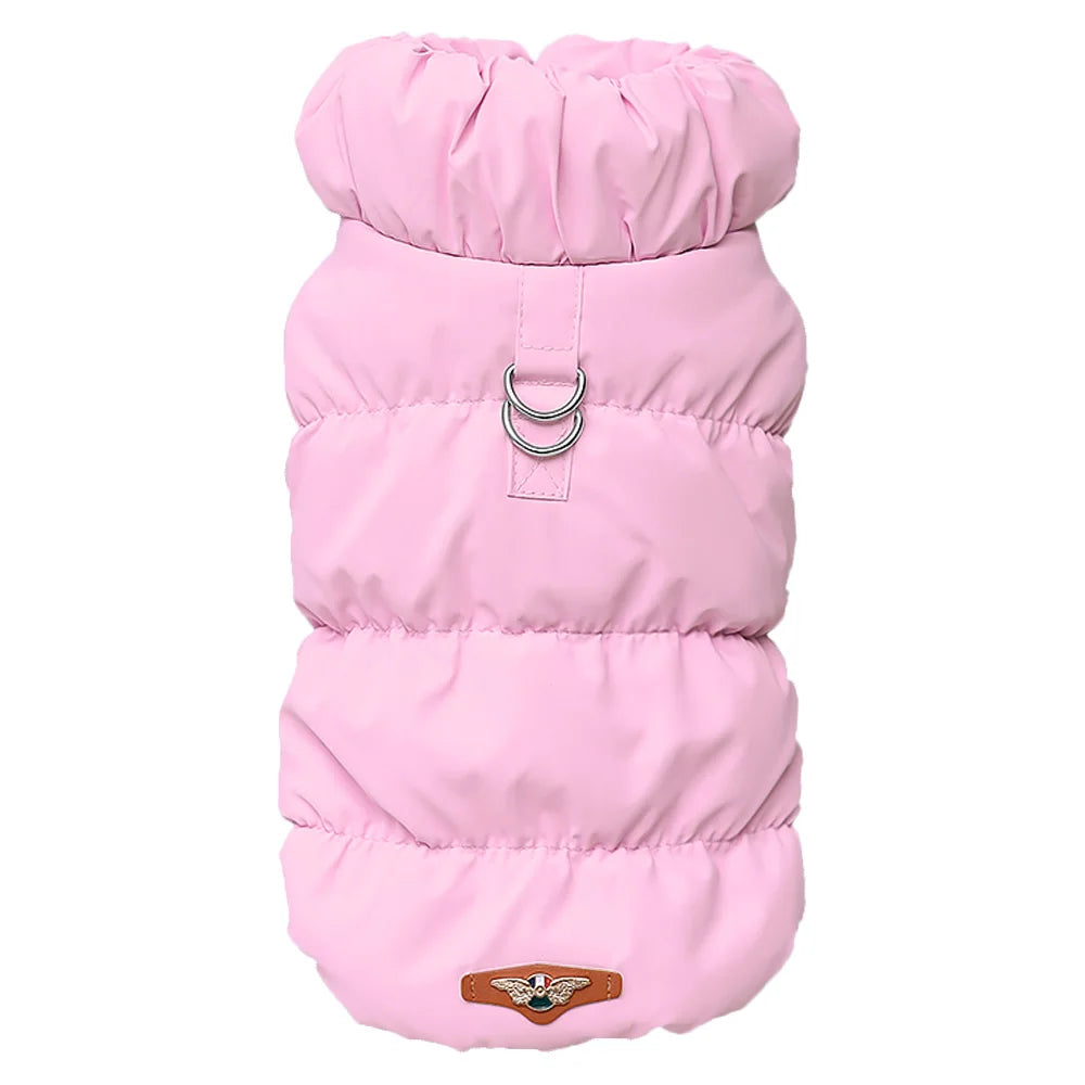 Warm Padded Dog Winter Coat Jacket for Small and Medium Dogs