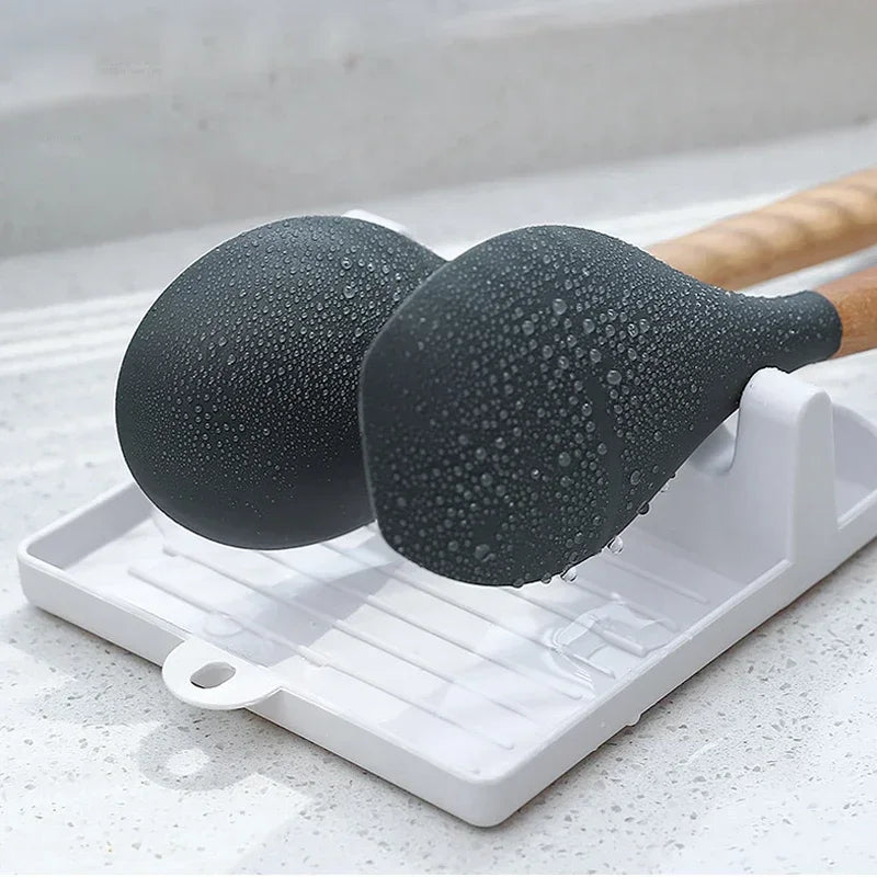 Kitchen Utensil Organizer Spoon Fork Spatula Pot Lid Holder