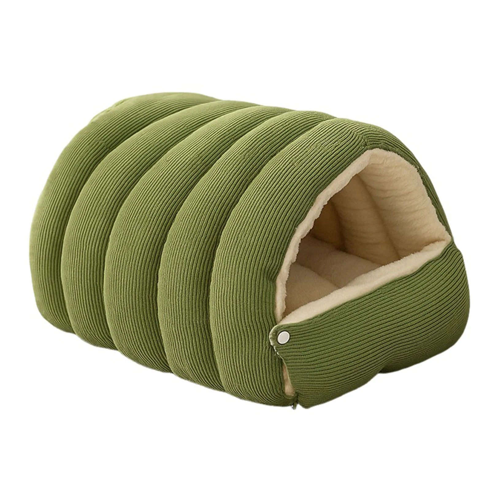 Removable Pet Cave Bed Plush Warm Tent Bed for Dogs and Cats