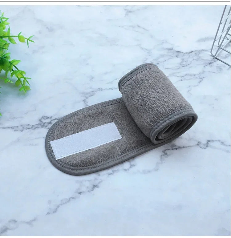 Adjustable Wide Makeup Headband Spa Yoga Hairband for Women