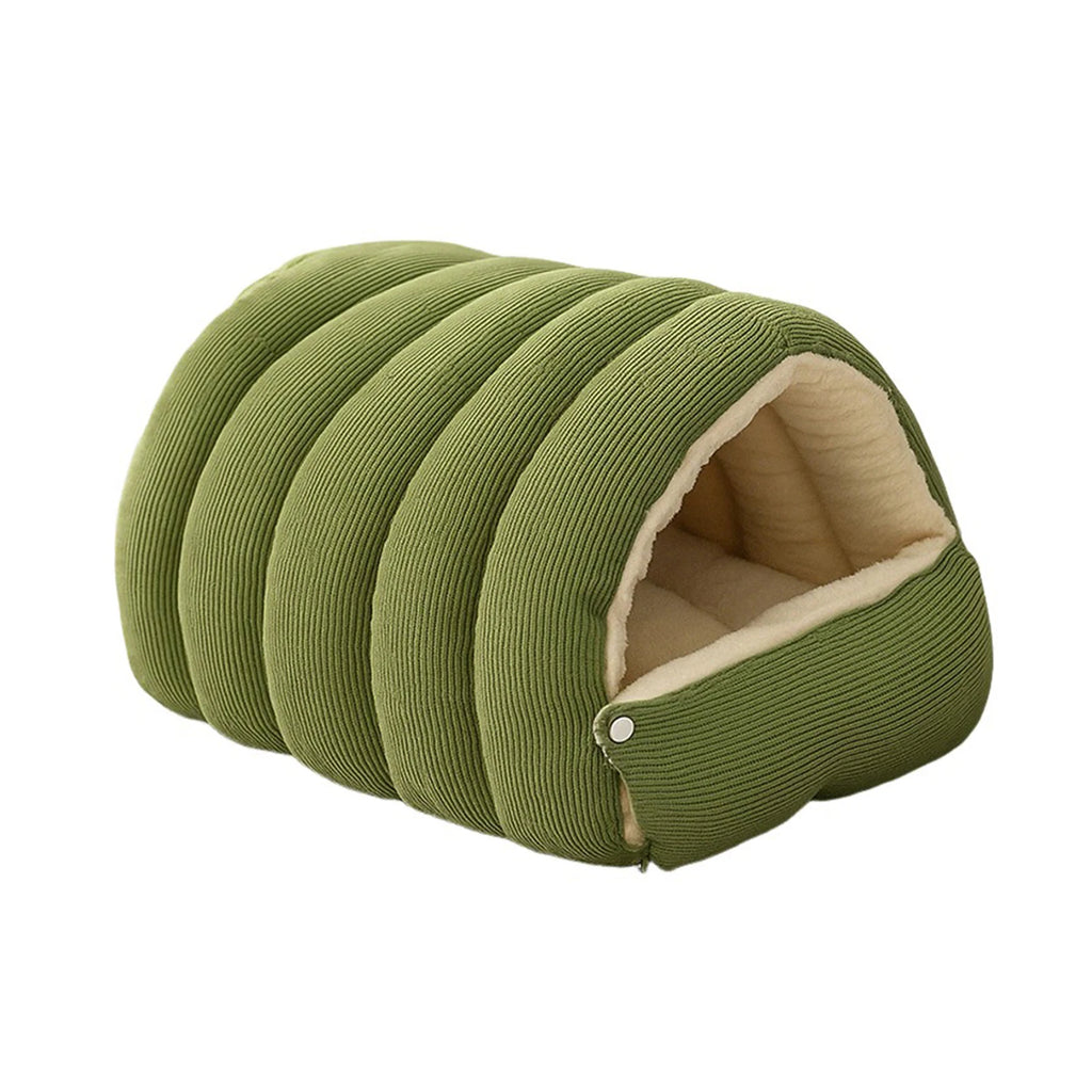Removable Pet Cave Bed Plush Warm Tent Bed for Dogs and Cats