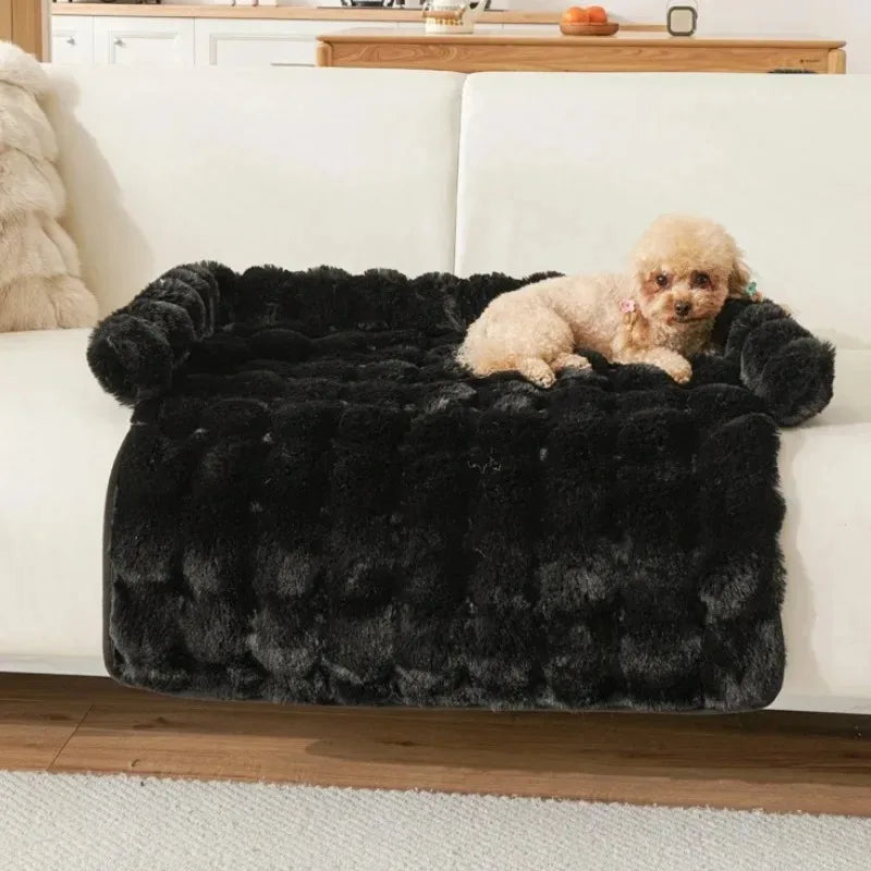 Soft Basket Dog Bed Cushion for Large and Small Dogs