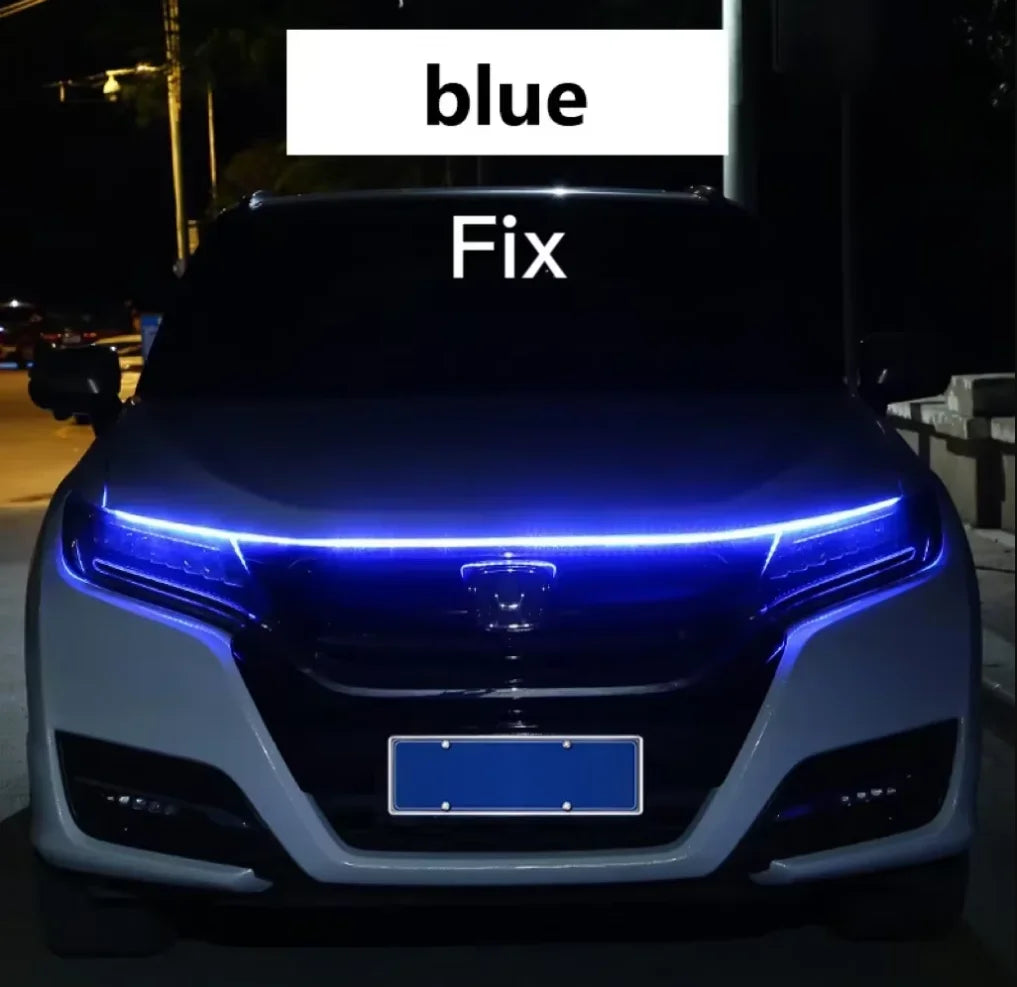 12V LED Daytime Running Light Car Hood Decorative Ambient DRL