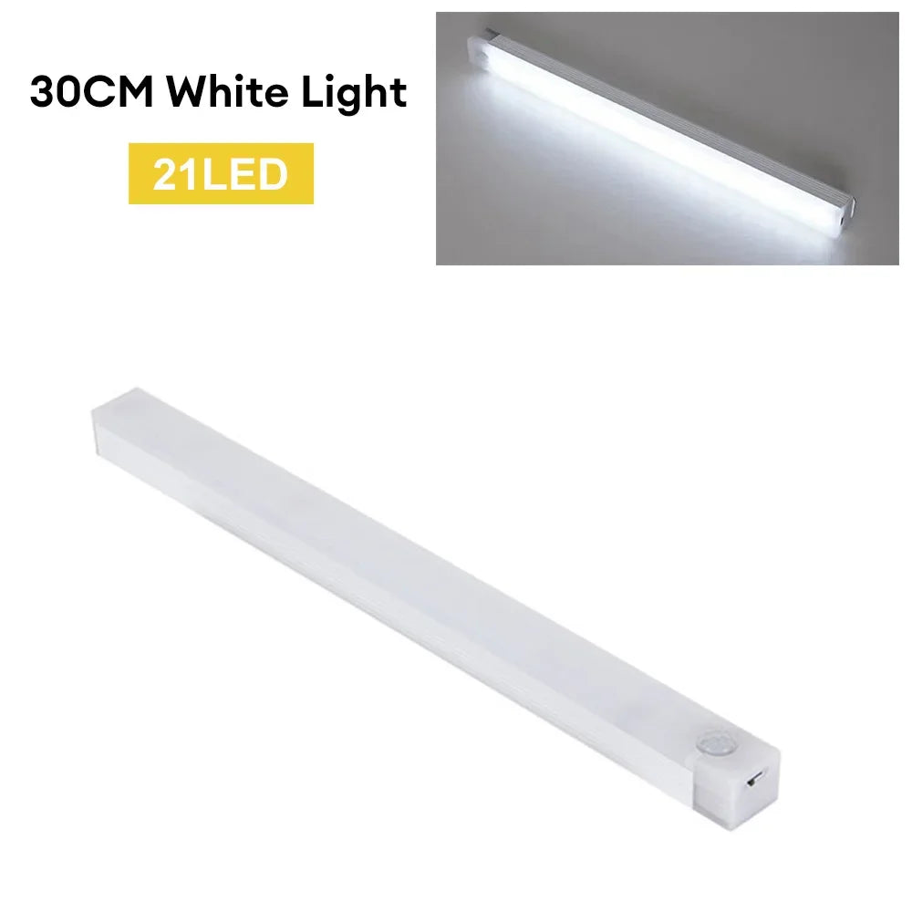 Wireless LED Motion Sensor Light Type C Rechargeable Cabinet Lamp