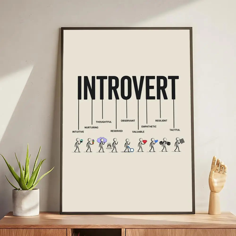 Inspirational Quotes Wall Art Poster Home Office Restaurant Decor