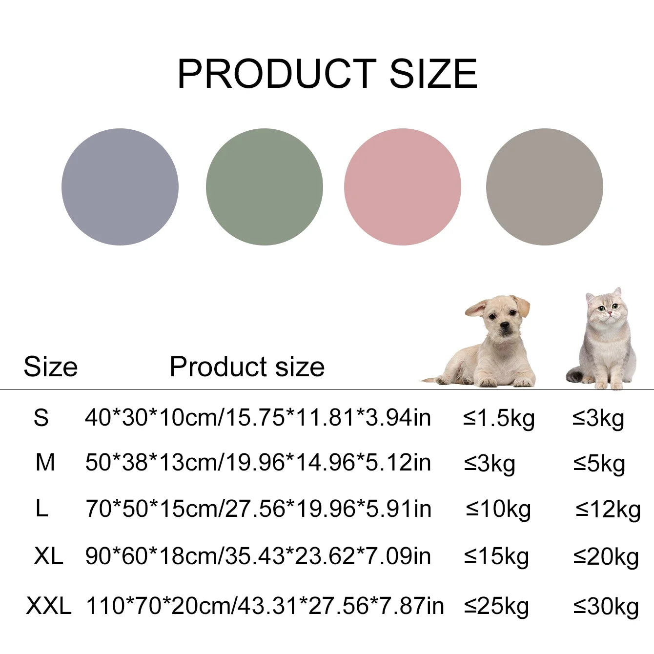 Large Pet Sofa Bed Warm Dog and Cat Sleeping Cushion