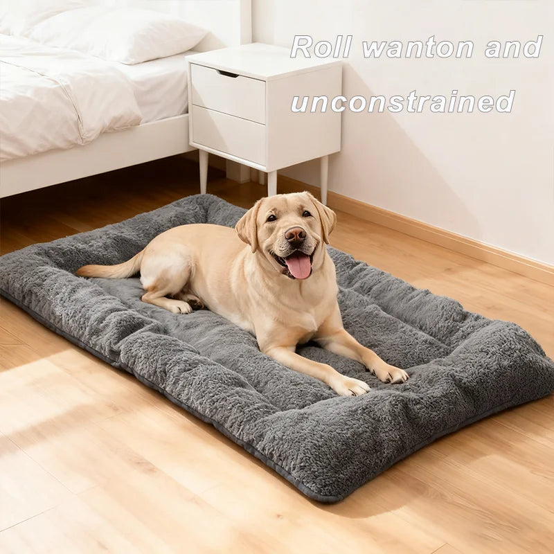 Premium Sofa Style Pet Bed Ultra Plush Mat for Large Cats and Dogs