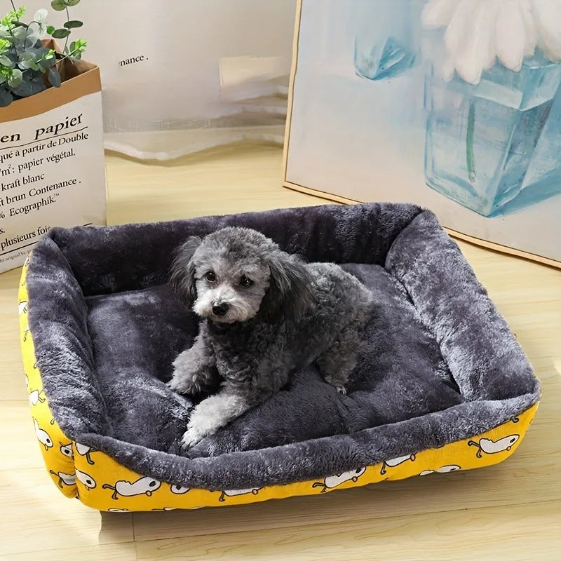 Winter Dog Sofa Bed Mat Soft Pet Cushion for Dogs and Cats