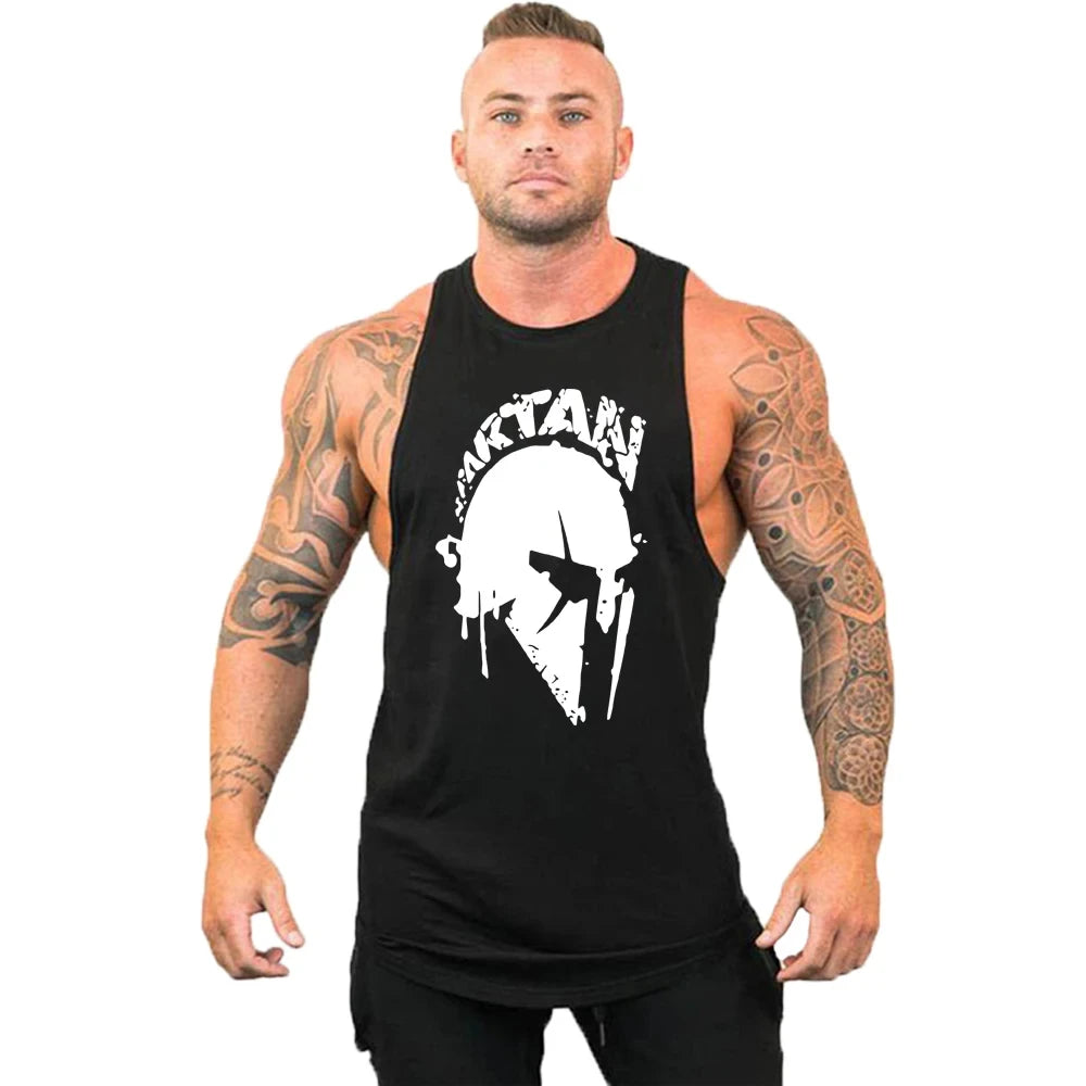 Mens Stringer Gym Tank Top Sleeveless Workout Fitness Shirt