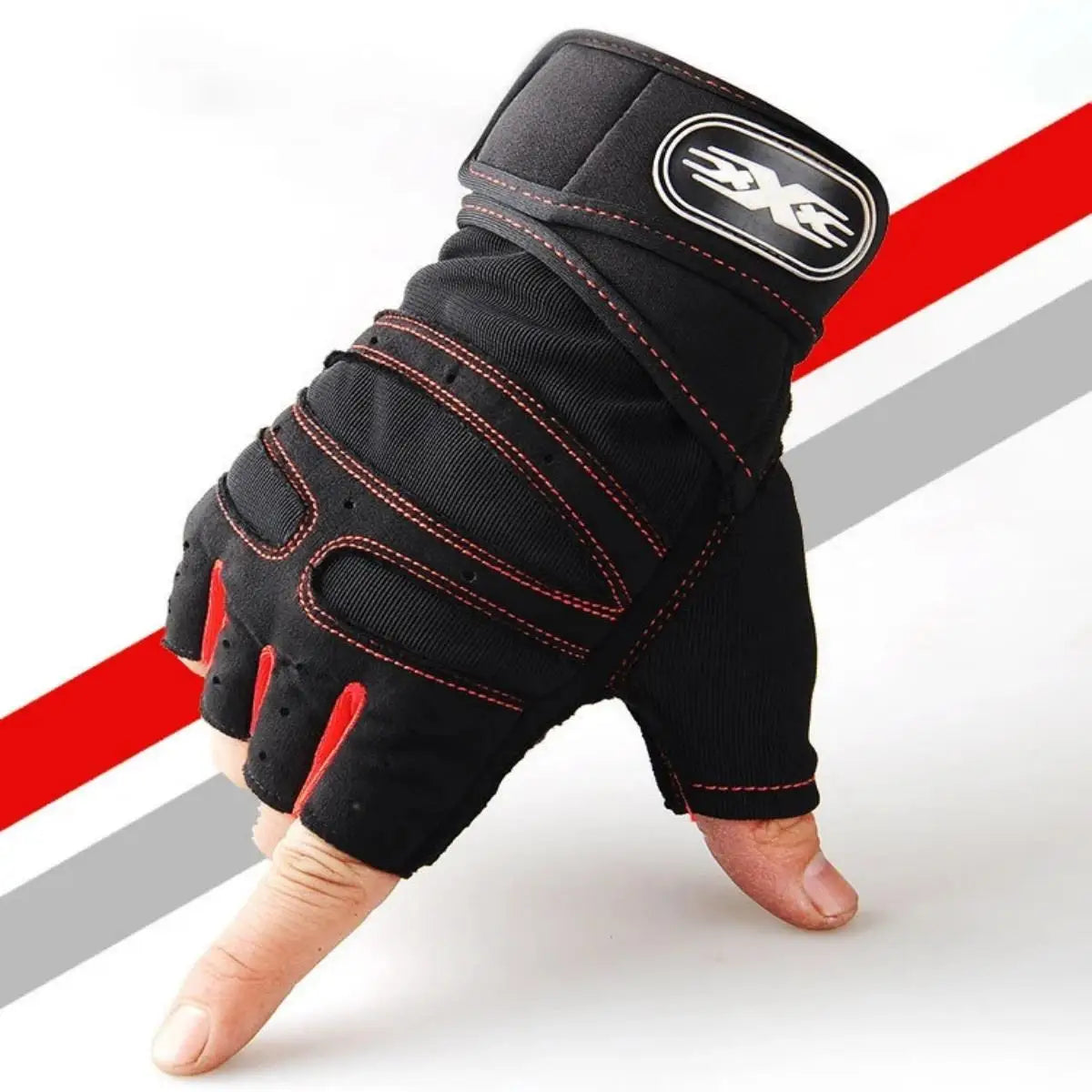Fitness Weight Lifting Gym Gloves with Wrist Support for Men Women
