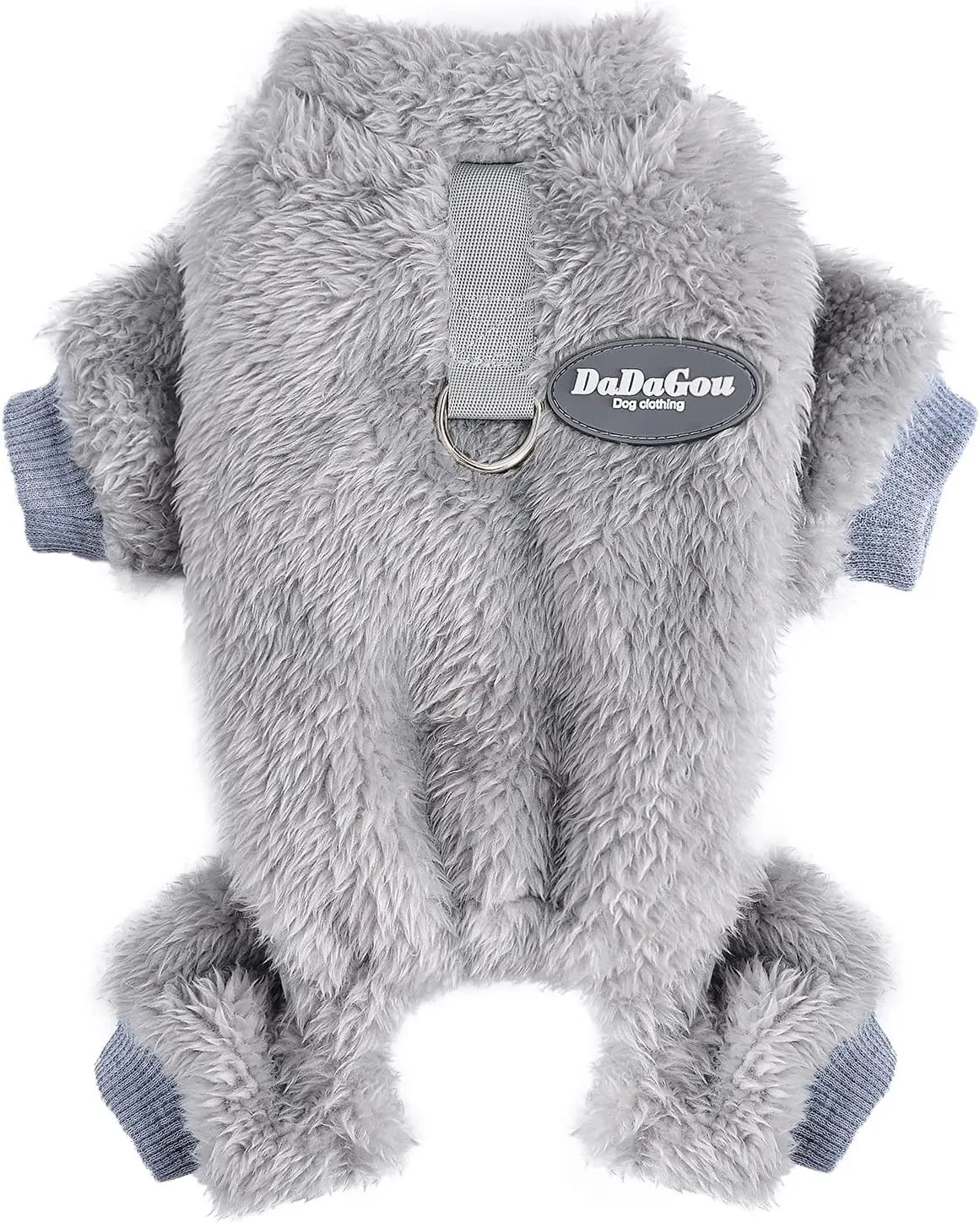 Thermal Velvet Dog Pajamas Winter Jumpsuit for Small Dogs and Cats