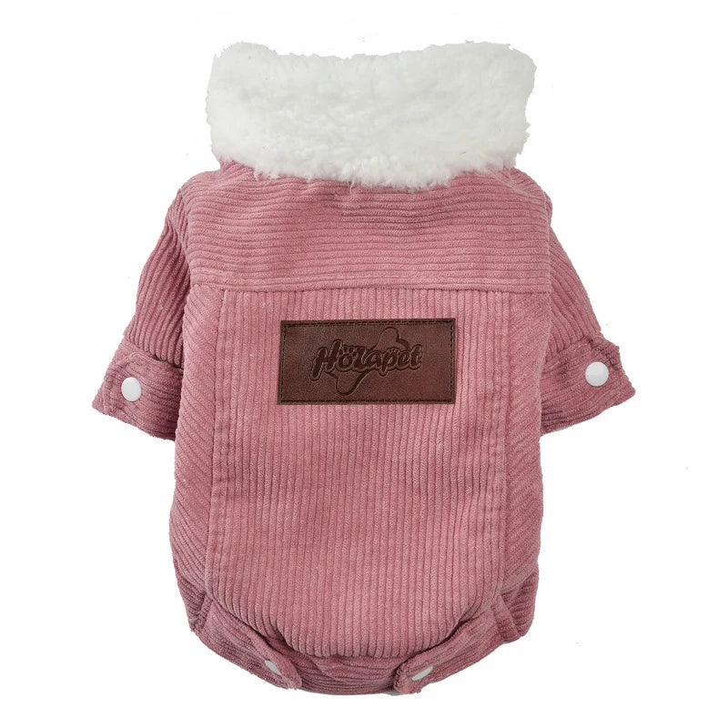 Warm Puppy Dog Coat Jacket for Small and Medium Dogs Winter Pet Clothes