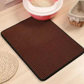 Double Layer Cat Litter Mat Waterproof Non Slip Washable Pad