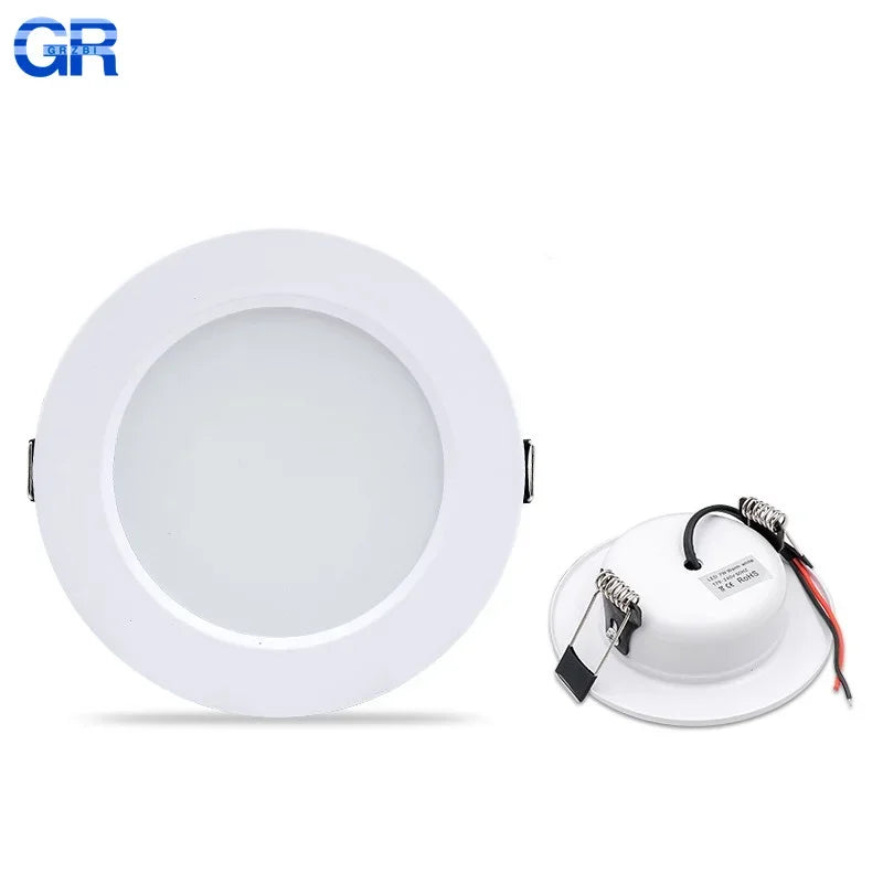 LED Recessed Ceiling Downlight 5W 9W 12W 15W 18W Round Panel Light