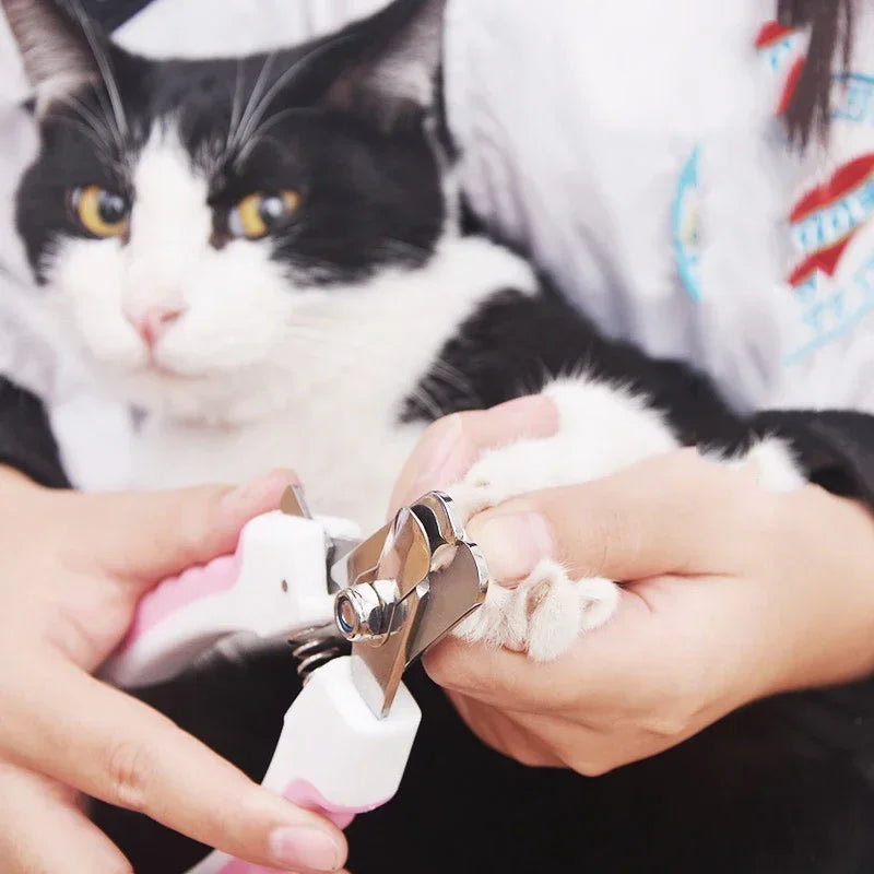 Pet Nail Clippers Dog Cat Claw Trimmer Grooming Tool