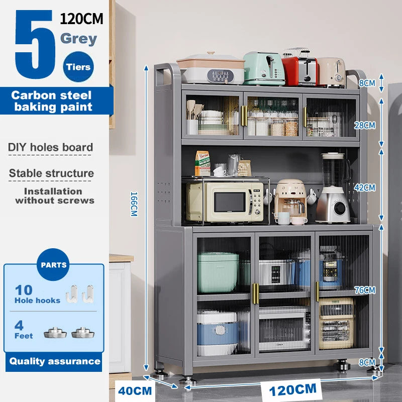 Countertop Organizer Kitchen Pantry Storage Shelf for Home Office
