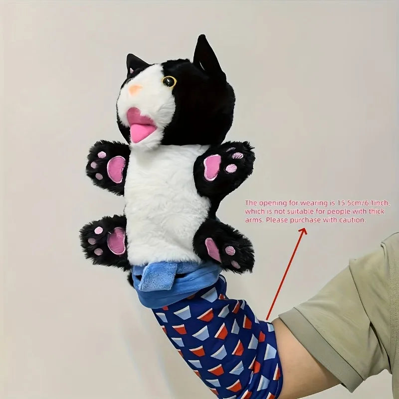 Interactive Plush Wrestling Cat Toy Poseable Stuffed Pet Toy