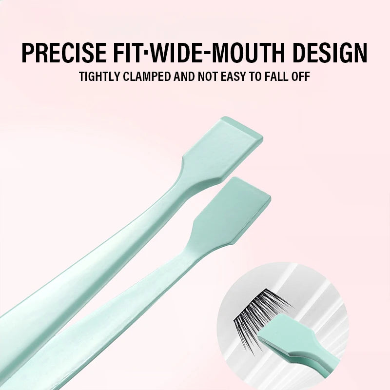 Professional Eyelash Extension Tweezers Precision Stainless Steel Tool