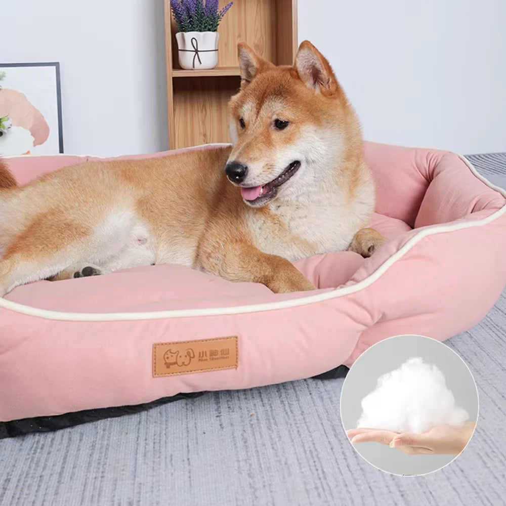 Large Pet Sofa Bed Warm Dog and Cat Sleeping Cushion