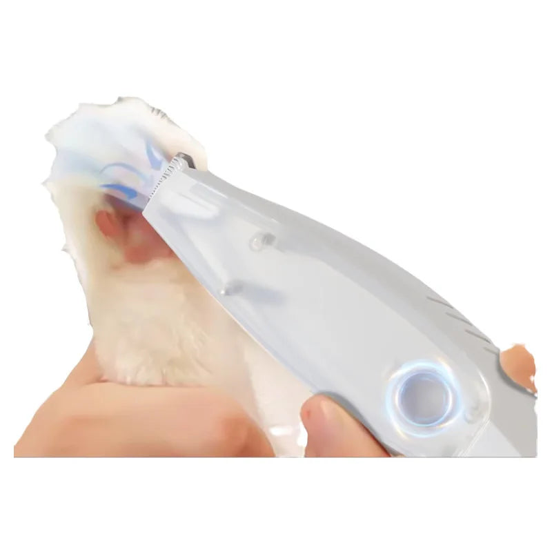 Electric Pet Grooming Clipper Kit Dog Cat Hair Trimmer with Suction