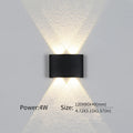 Modern LED Wall Light Up Down Lamp 2W to 10W Indoor Outdoor