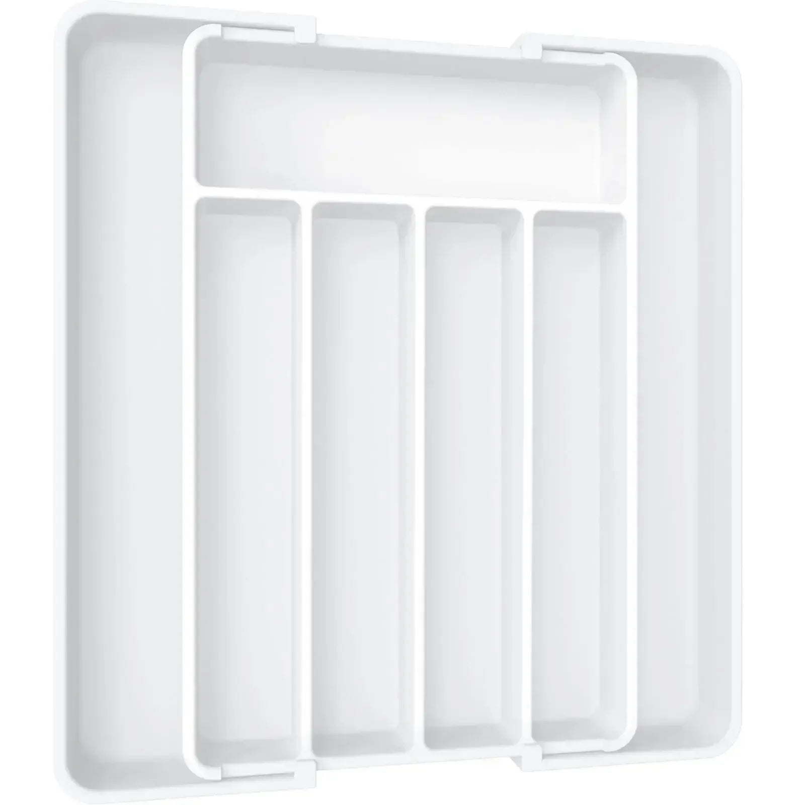 Adjustable Kitchen Drawer Organizer Tray for Cutlery and Utensils