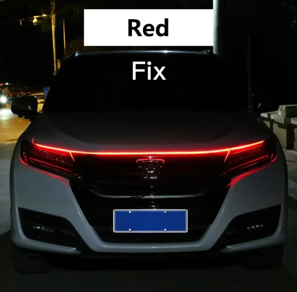 12V LED Daytime Running Light Car Hood Decorative Ambient DRL